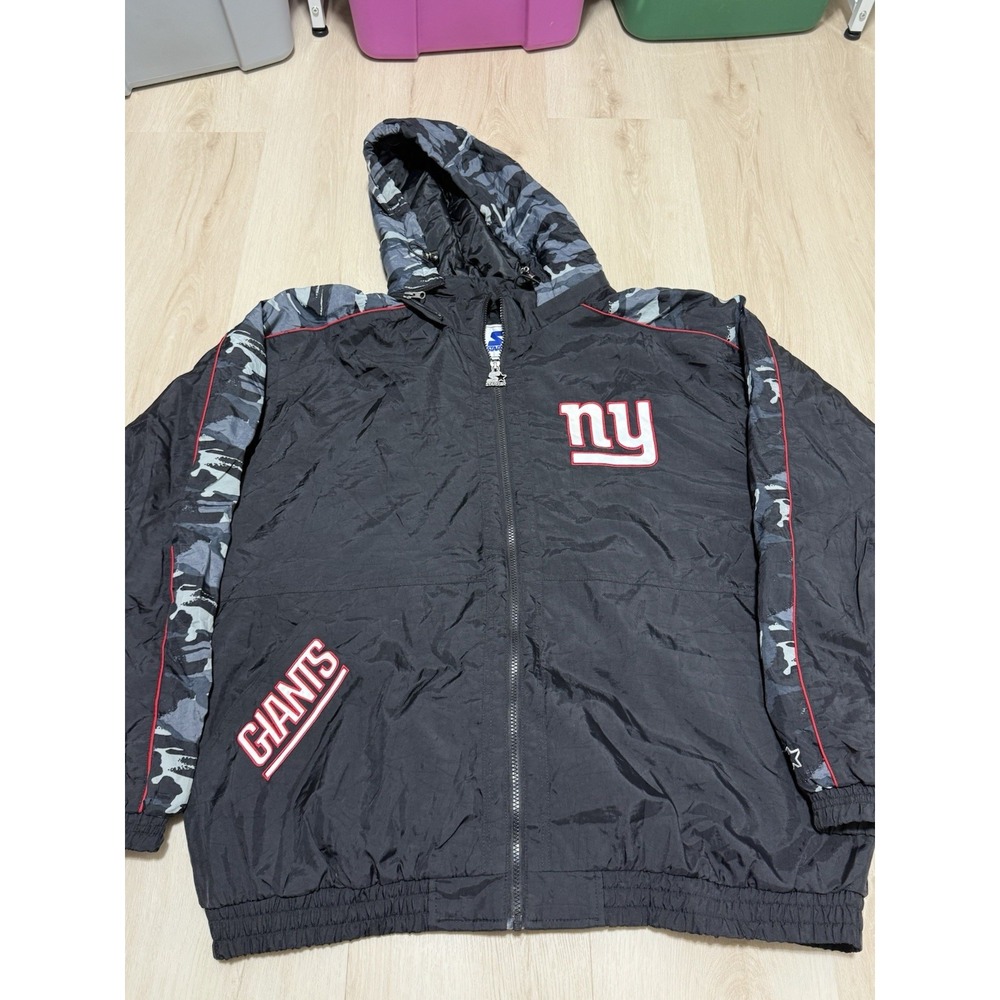 New York Giants Starter NFL Thursday Night Gridiron Full-Zip Jacket Men's 2XL